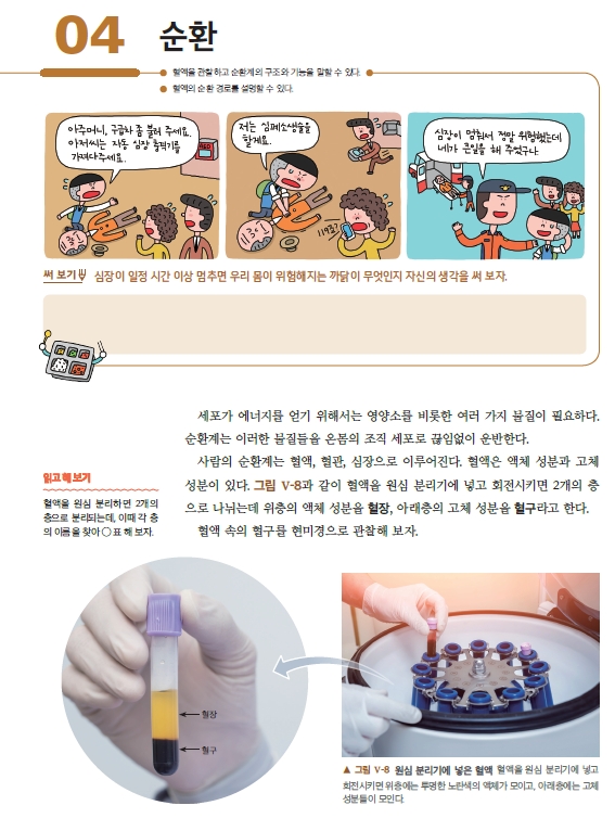 (주)와이비엠 과학2(전자저작물 CD 포함) 274쪽 현행내용 이미지