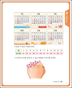 (주)비상교육 수학(1~2학년군)2-2(전자저작물 CD 포함) 243쪽 현행내용 이미지