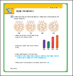 (주)비상교육 수학(5~6학년군)5-2(전자저작물 CD 포함) 316쪽 현행내용 이미지