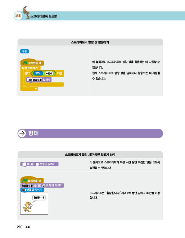 (주)교학사 정보 210쪽 현행내용 이미지