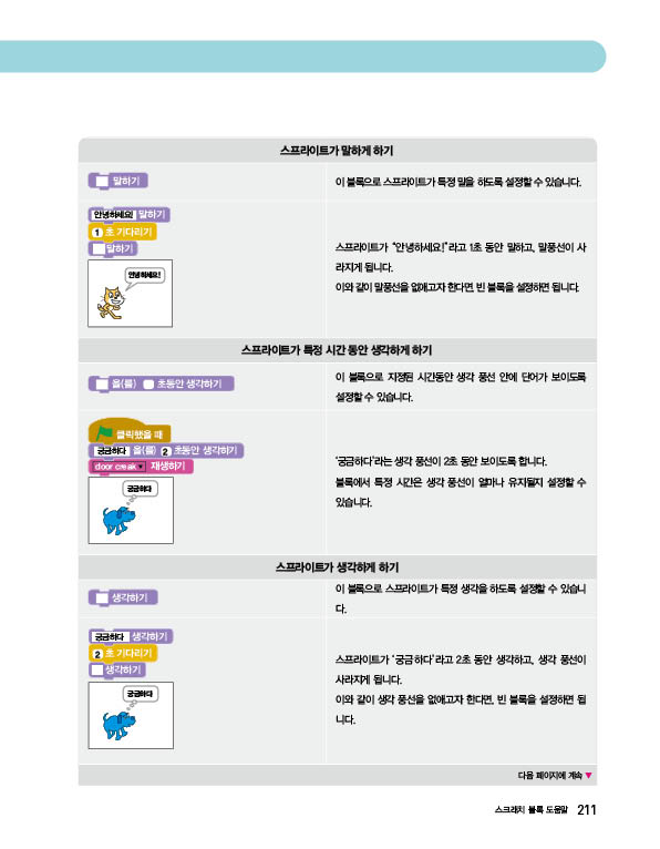 (주)교학사 정보 211쪽 현행내용 이미지