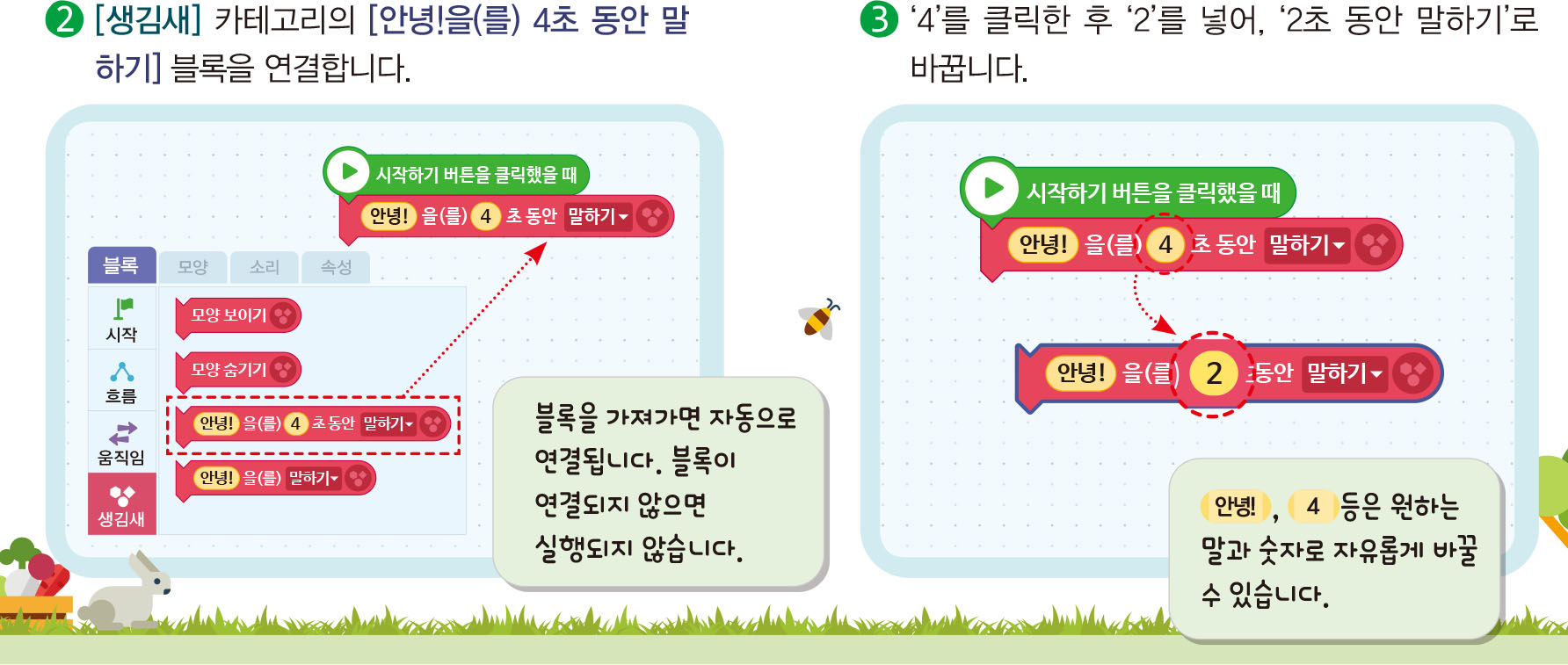 (주)금성출판사 실과(5~6학년군)6 46쪽 수정내용 이미지