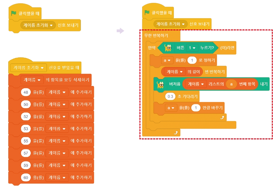 한빛아카데미(주) 정보 159쪽 수정내용 이미지
