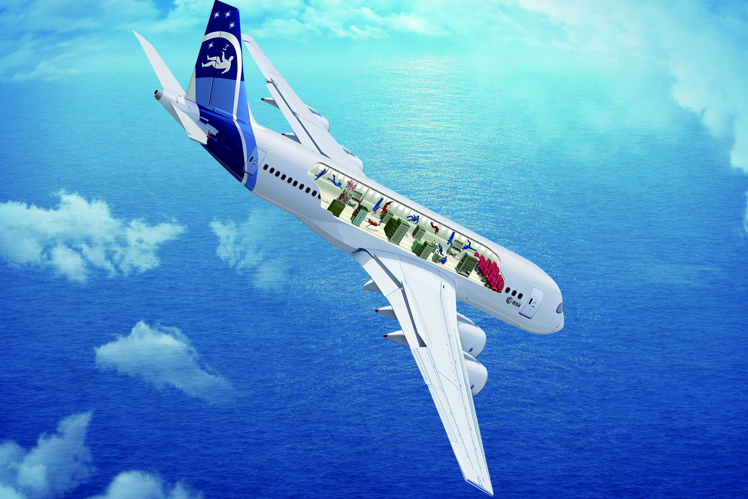 무중력 훈련기 그림