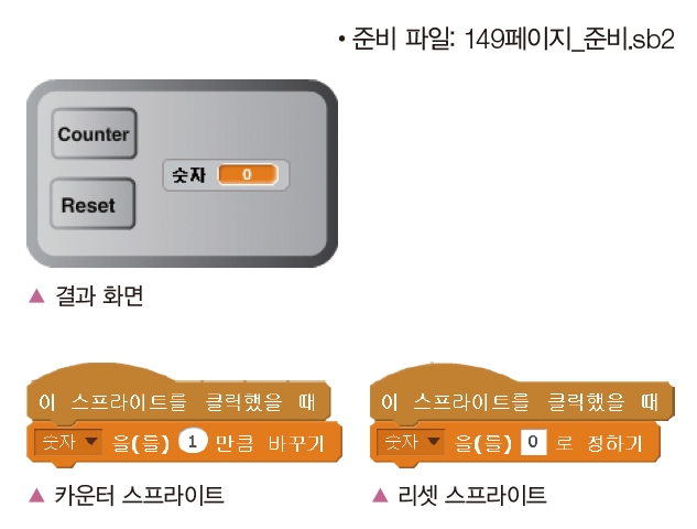 한빛아카데미(주) 정보 149쪽 현행내용 이미지