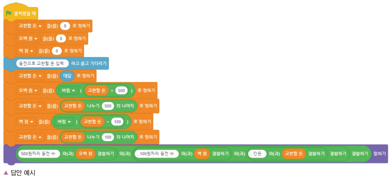 한빛아카데미(주) 정보 153쪽 수정내용 이미지
