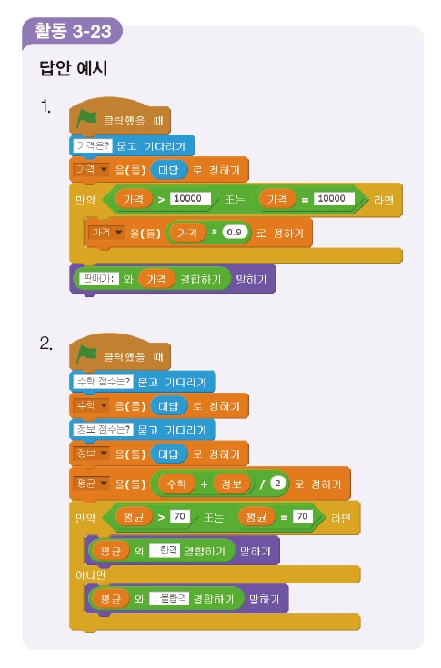 한빛아카데미(주) 정보 156쪽 현행내용 이미지