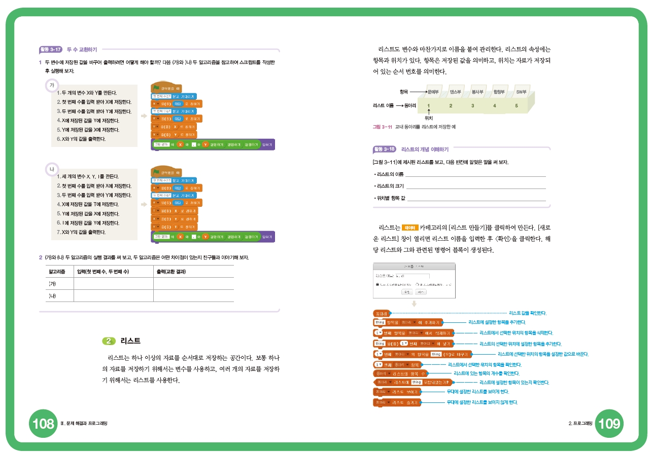 한빛아카데미(주) 정보 150쪽 현행내용 이미지