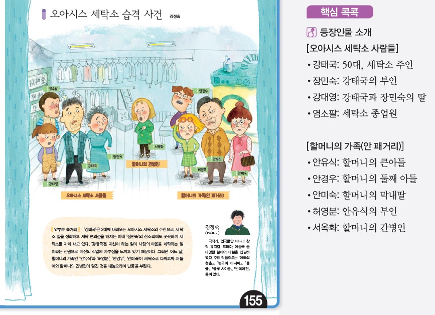 (주)비상교육 국어3 221쪽 현행내용 이미지