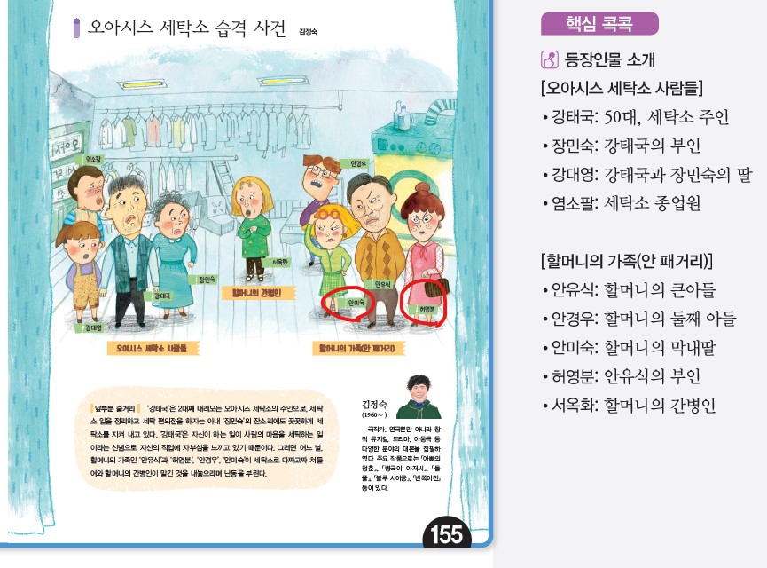 (주)비상교육 국어3 221쪽 수정내용 이미지