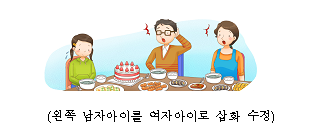 동아출판(주) 도덕5~6 ① 37쪽 수정내용 이미지