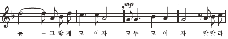 (주)지학사 음악3~4 126쪽 현행내용 이미지