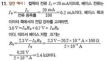 (주)비상교육 물리학Ⅱ 209쪽 수정내용 이미지