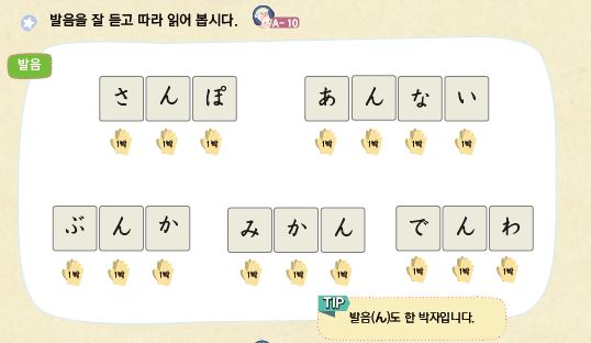 파고다북스 일본어Ⅰ 15쪽 수정내용 이미지