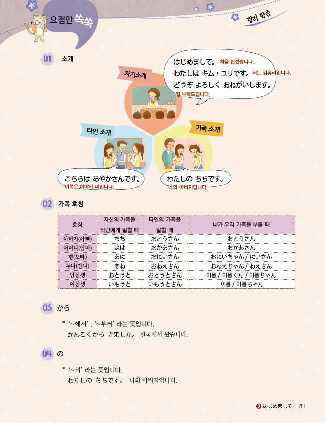 파고다북스 생활 일본어 81쪽 현행내용 이미지