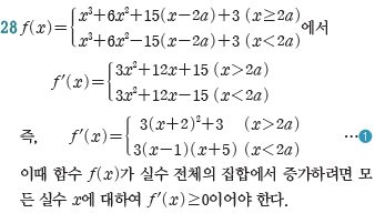 (주)금성출판사 수학Ⅱ 170쪽 현행내용 이미지