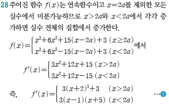 (주)금성출판사 수학Ⅱ 170쪽 수정내용 이미지
