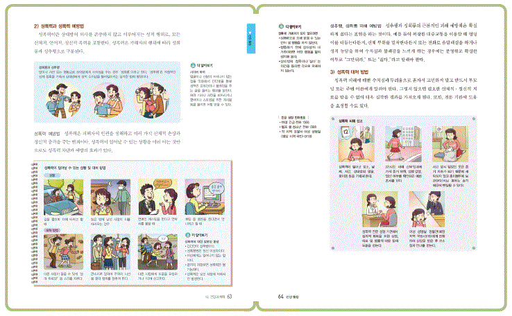 (주)지학사 체육 144쪽 현행내용 이미지