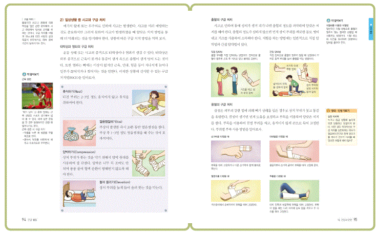 (주)지학사 체육 192쪽 현행내용 이미지