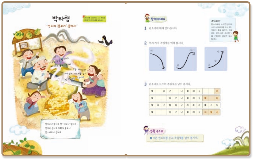 (주)지학사 음악3~4 448쪽 현행내용 이미지