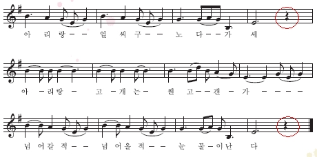 (주)중앙교육 음악과 생활 84쪽 현행내용 이미지