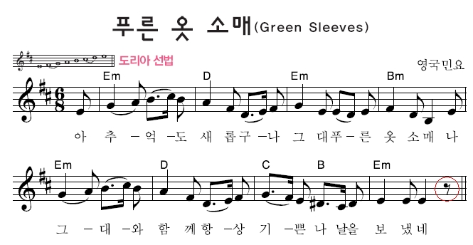 (주)중앙교육 음악과 생활 198쪽 현행내용 이미지