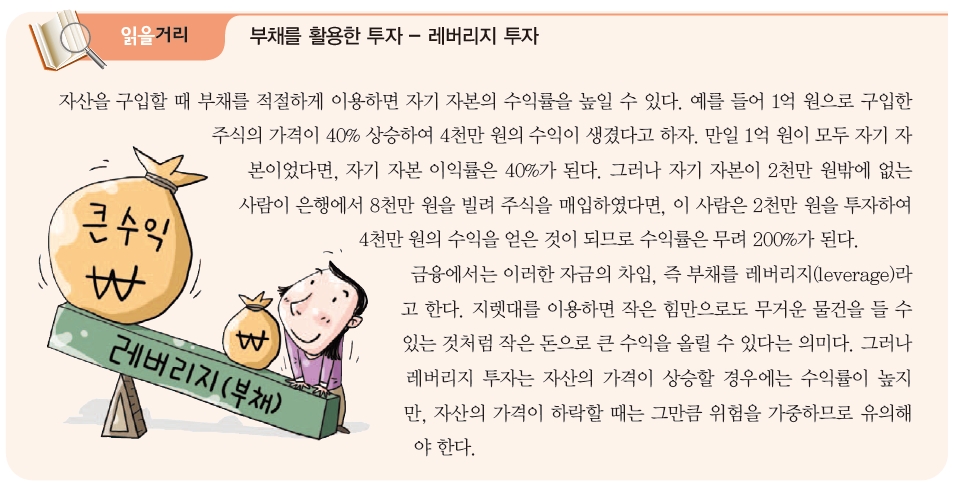 (주)교학사 경제 241쪽 현행내용 이미지