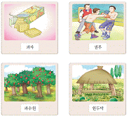(주)미래엔 국어활동1~2 ③ 220쪽 현행내용 이미지