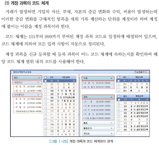 웅보출판사 회계 정보 처리 시스템 38쪽 수정내용 이미지