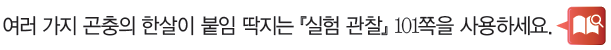 (주)비상교육 과학3~4 ① 101쪽 수정내용 이미지