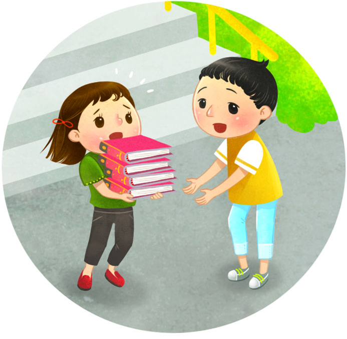 (주)미래엔 국어활동(1~2학년군)2-1 73쪽 현행내용 이미지