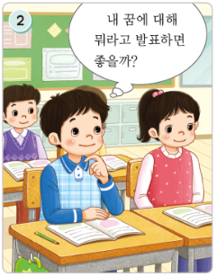 (주)미래엔 국어(1~2학년군)2-1 32쪽 현행내용 이미지