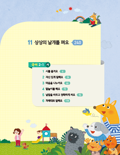 (주)미래엔 국어(1~2학년군)2-1 145쪽 현행내용 이미지