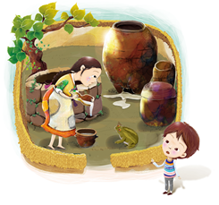 (주)미래엔 국어(1~2학년군)1-1 182쪽 수정내용 이미지