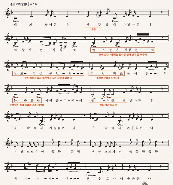 (주)음악과생활 음악 45쪽 현행내용 이미지