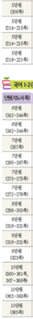 (주)미래엔 국어(1~2학년군)1-2(전자저작물 CD 포함) 391 (397)쪽 현행내용 이미지