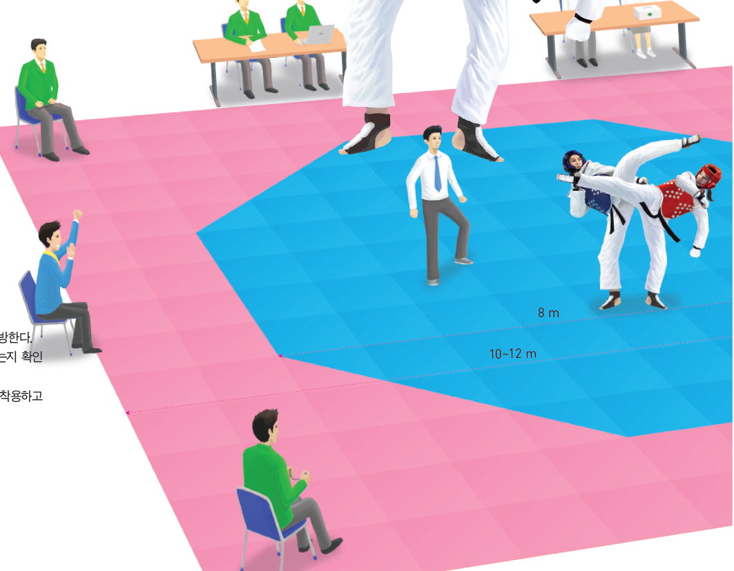 (주)미래엔 체육 82쪽 수정내용 이미지