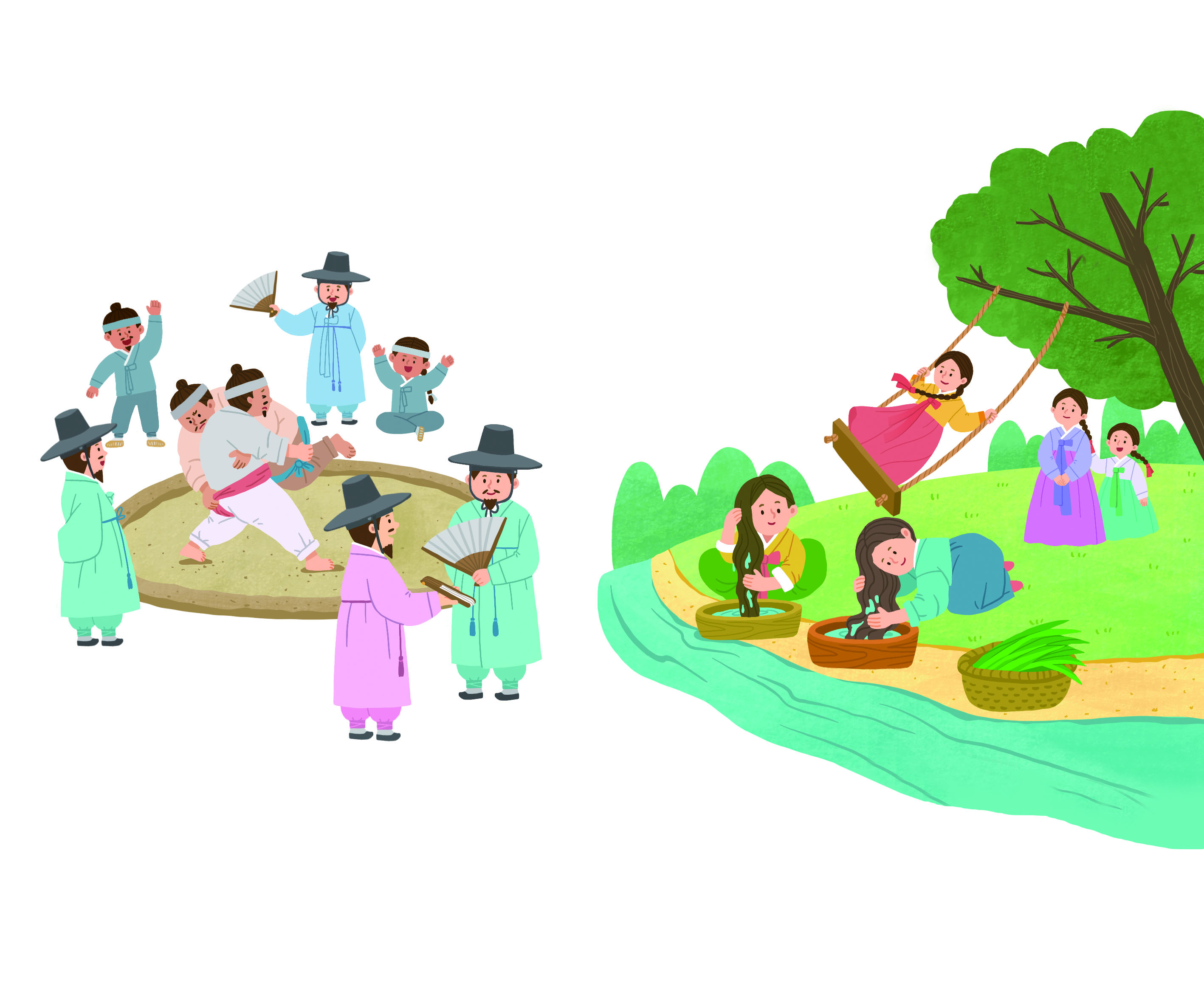 (주)천재교육 사회(3~4학년군)3-2(전자저작물 CD 포함) 전자저작물 수업PPT 2-2-2 6슬라이드쪽 수정내용 이미지