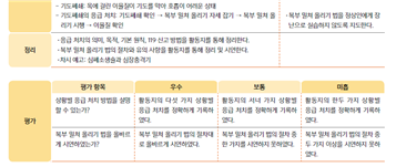 (주)천재교과서 보건 185쪽 현행내용 이미지