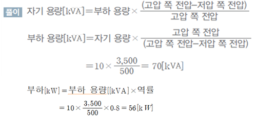 성안당 전기 기기 210쪽 수정내용 이미지