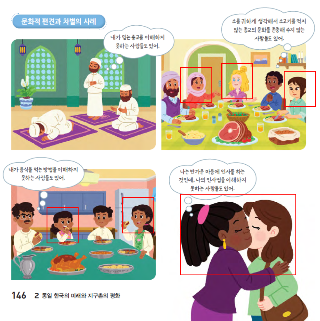 동아출판(주) 사회(5~6학년군)6-2(전자저작물 CD 포함) E-Book 146쪽 현행내용 이미지