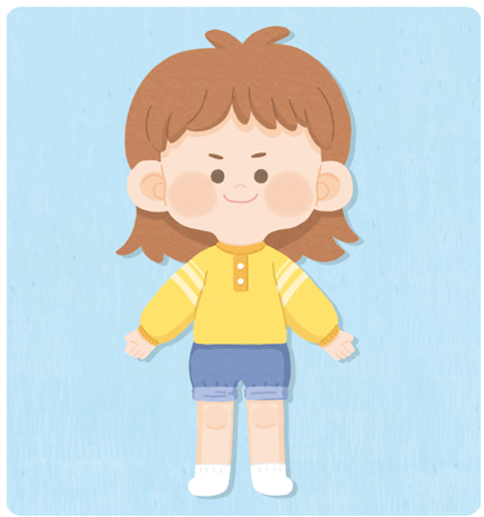 (주)미래엔 국어(1～2학년군)1-1나 220쪽 수정내용 이미지