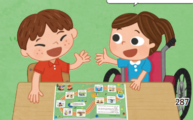 (주)미래엔 국어(1～2학년군)1-1나 287쪽 현행내용 이미지