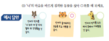 (주)미래엔 국어(1～2학년군)2-1(전자저작물 포함) 240쪽 현행내용 이미지