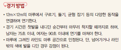 (주)금성출판사 체육② 58쪽 수정내용 이미지