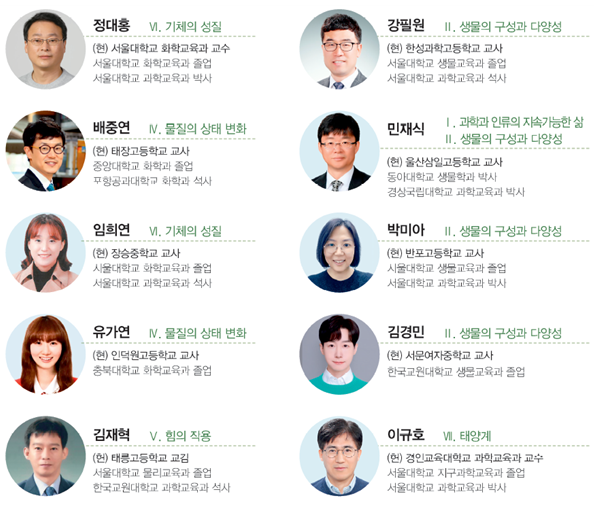 (주)천재교과서 과학1 283쪽 수정내용 이미지