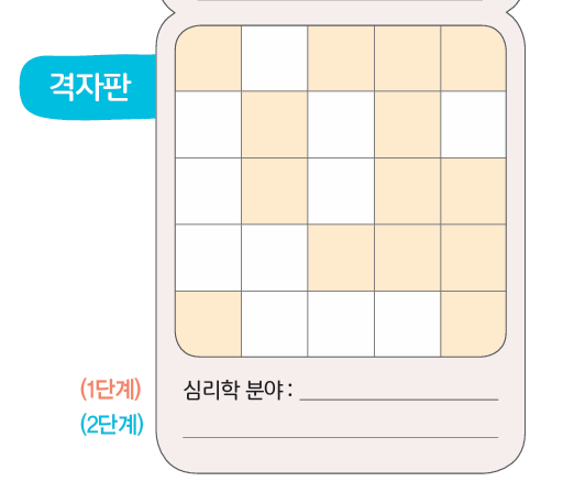 (주)천재교육 인간과 심리 42쪽 현행내용 이미지