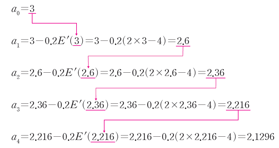 (주)천재교육 인공지능 수학 154쪽 수정내용 이미지