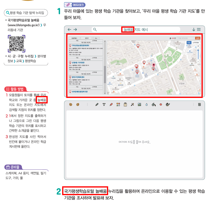 (주)지학사 진로와 직업 105쪽 현행내용 이미지
