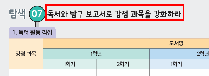 (주)지학사 진로와 직업 199쪽 현행내용 이미지